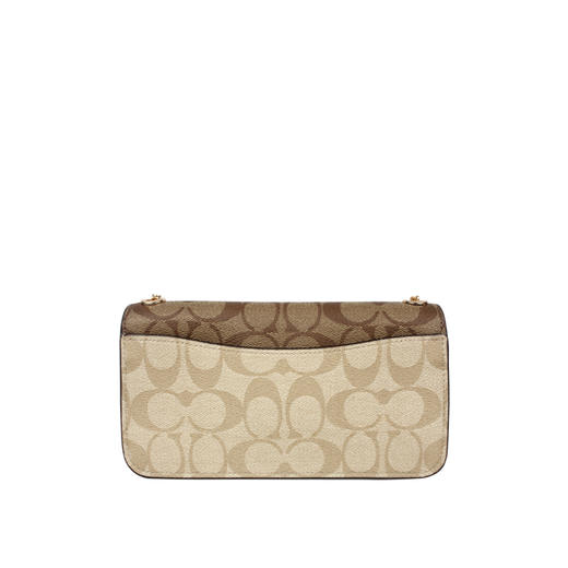 COACH 奥莱款女士PVC配皮单肩斜挎包 商品图3