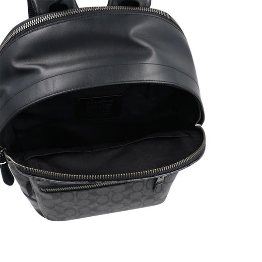 COACH 奥莱款大号男士PVC配皮双肩背包 商品图5