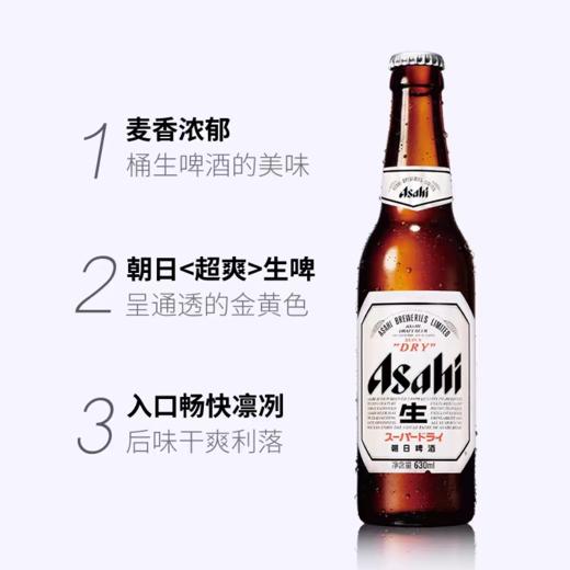 朝日 10.9°P啤酒 630ml/瓶 商品图1