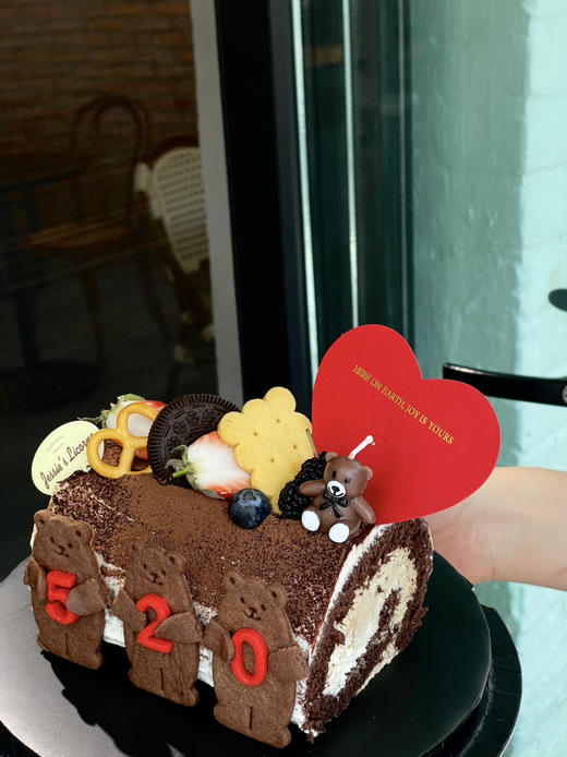 520情侣小熊提拉米苏蛋糕卷蛋糕 商品图1