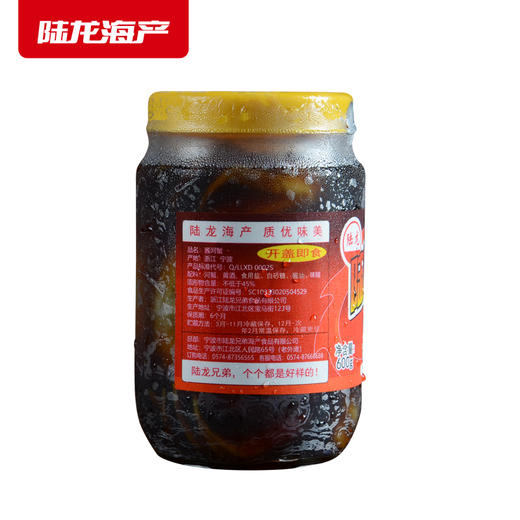 8068陆龙兄弟600g酱河蟹 商品图5