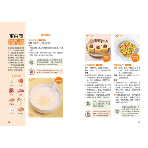 宝宝健脾养胃+儿童长高补脑食谱（套装共2册） 商品图4