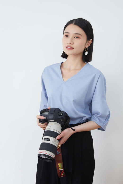 噢蜜ooomeooov领香蕉袖上衣 商品图9