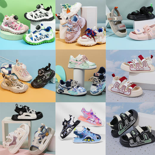 马克华菲儿童凉鞋运动鞋透气单网男童女童 商品图0