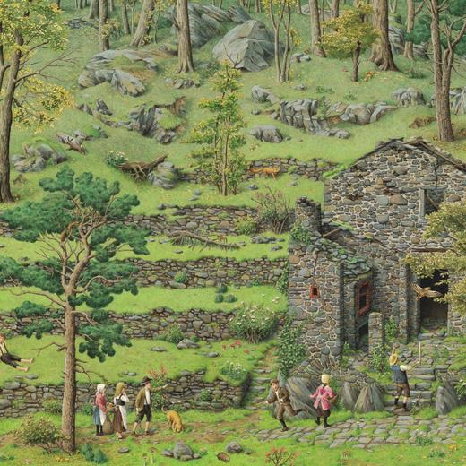 英诺森提绘本(共6册）：《铁丝网上的小花》《房子》《木偶奇遇记》《灰姑娘》《最后的胜地》《大卫之星》 商品图5