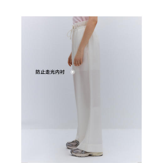 TeenieWeenie小熊简约休闲裤女夏季女长裤TTTC246412I 商品图2