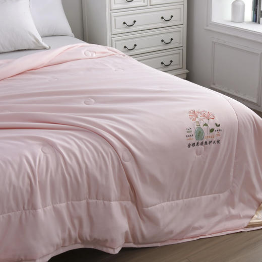 【紫韵家纺】紫韵 金银花清凉护肤被 ZY-BM1666 200*230cm 商品图2