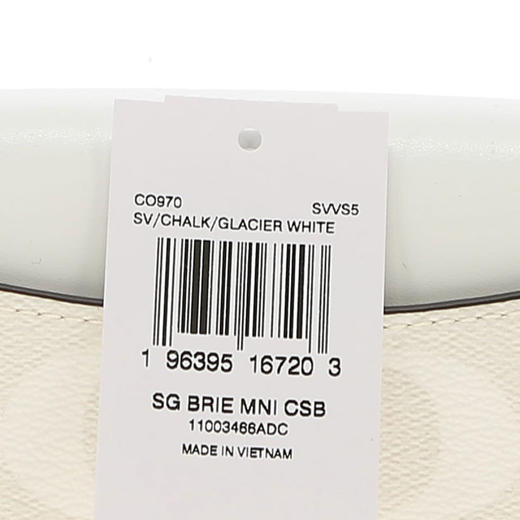 COACH 奥莱款女士PVC配皮单肩斜挎包 商品图8