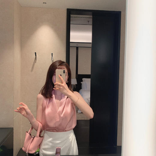 金蘑菇菇  三醋酸印花系列 背心+短袖+半裙 洋气 商品图1