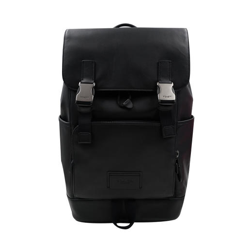 COACH 奥莱款大号男士皮质双肩背包 商品图2