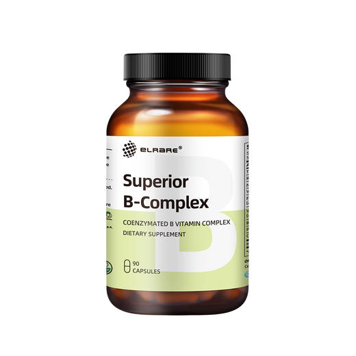 海淘 ELRARE伊莱瑞 Superior B-Complex优能复合B族 维生素b 90粒/瓶 新版 27.2 商品图0