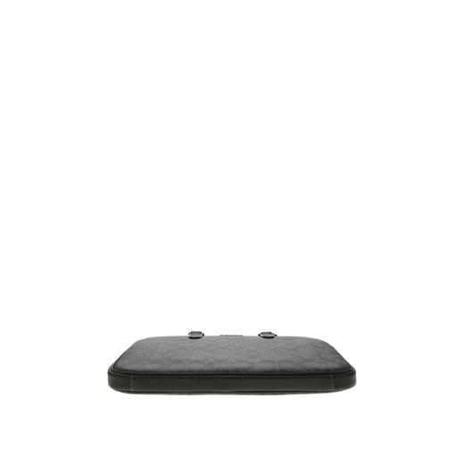 COACH 奥莱款男士PVC配皮单肩斜挎手提包 商品图4