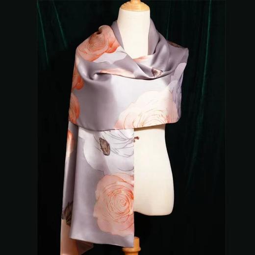 【520专享】3楼SHOWMEISHI秀美桑蚕丝围巾（新百购） 商品图0