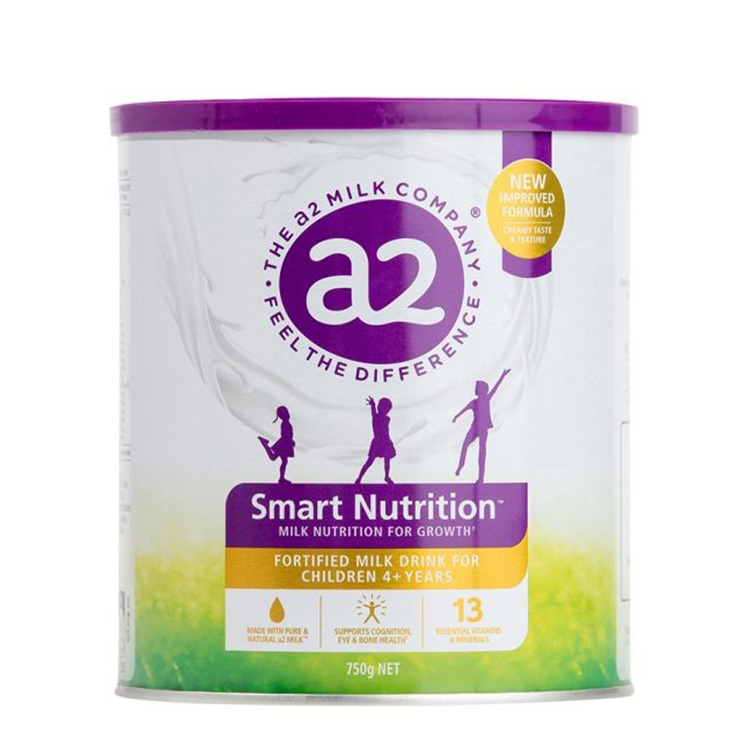 【保税】A2紫聪聪 儿童成长奶粉 4-12岁 澳大利亚原装进口 750g 罐装奶粉