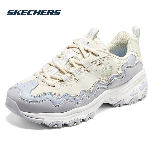 5折【自营】Skechers/斯凯奇  女熊猫鞋 厚底老爹鞋低帮休闲鞋减震运动跑步鞋 149792 商品图1