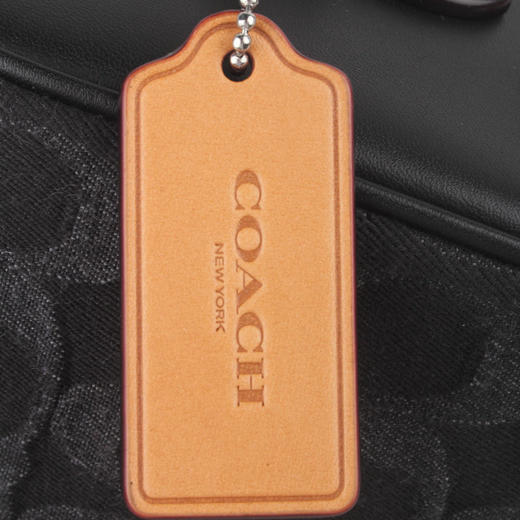 COACH 奥莱款男士织物配皮单肩斜挎子母包 商品图8