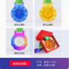 创意款荣誉奖章勋章琉璃款挂牌 商品缩略图0