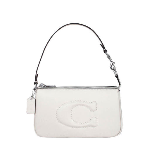 COACH 奥莱款女士皮质单肩手提包 商品图9