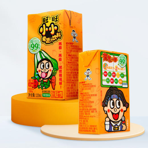 旺旺小小复合果蔬汁饮料 商品图5