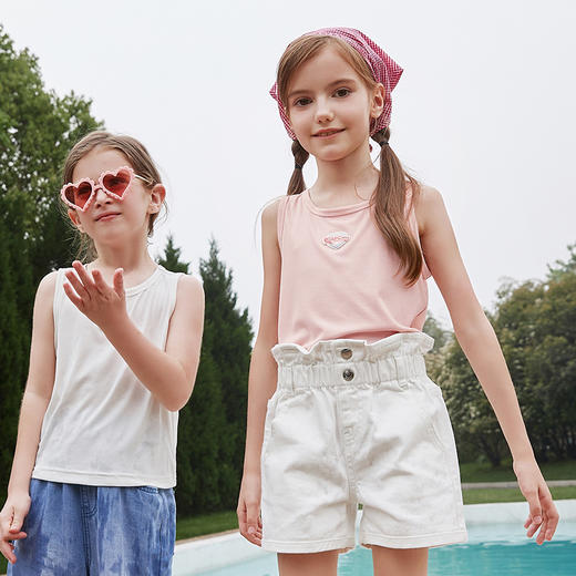 笛莎Deesha T恤2024年新款背心T恤 商品图6