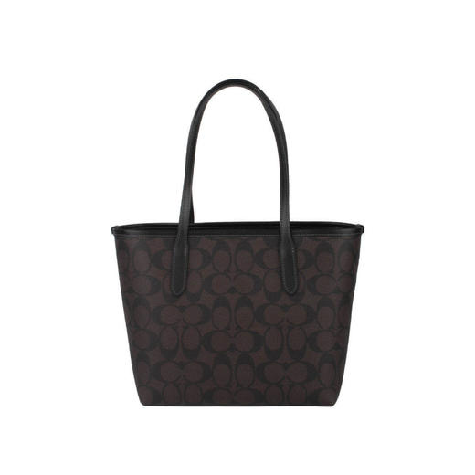 COACH 奥莱款女士PVC配皮单肩斜挎包 商品图3