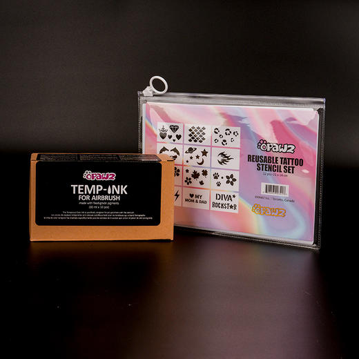 新款染色纹身卡纸 OPAWZ小爪印 商品图3