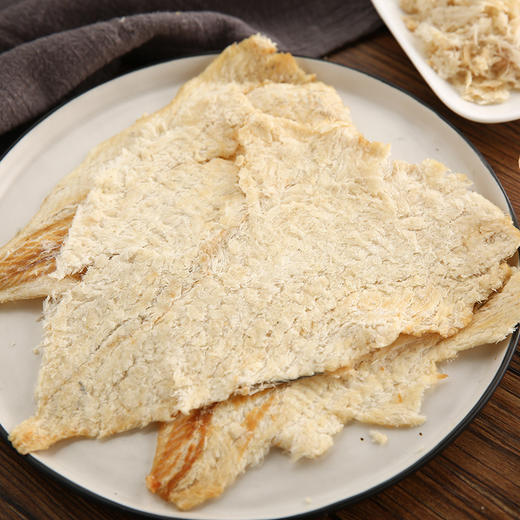 【特色鳕鱼片，每一口都鲜香回味】鳕鱼片干烤鱼片，我们严选好鳕鱼的双标准，让干制海味比海鲜更诱人，即食海味海鲜碳烤零食孕妇儿童办公室零食QQ 商品图2