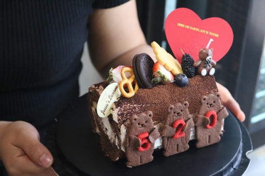 520情侣小熊提拉米苏蛋糕卷蛋糕 商品图2