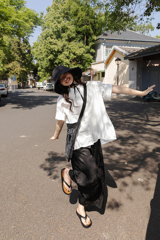 经典复活款防晒帽，大帽檐防晒没话说，有配帽绳！不退不换～ 商品图7