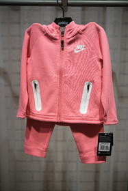 耐克-童衣类（春）C9外出服婴童女开衫连帽卫衣套装星云