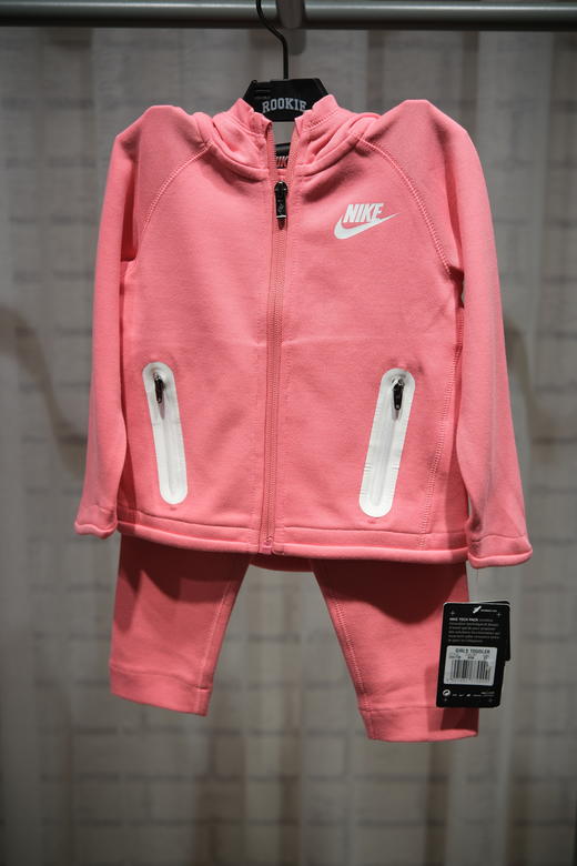 耐克-童衣类（春）C9外出服婴童女开衫连帽卫衣套装星云 商品图0