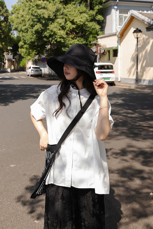 经典复活款防晒帽，大帽檐防晒没话说，有配帽绳！不退不换～ 商品图9