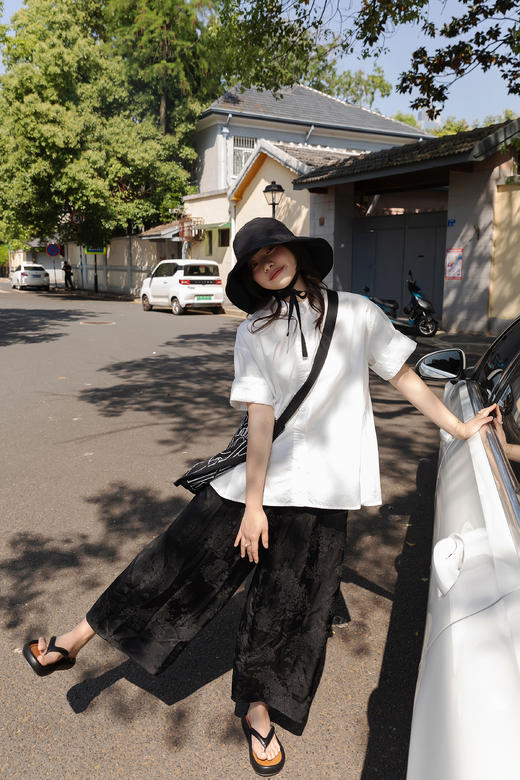 经典复活款防晒帽，大帽檐防晒没话说，有配帽绳！不退不换～ 商品图8