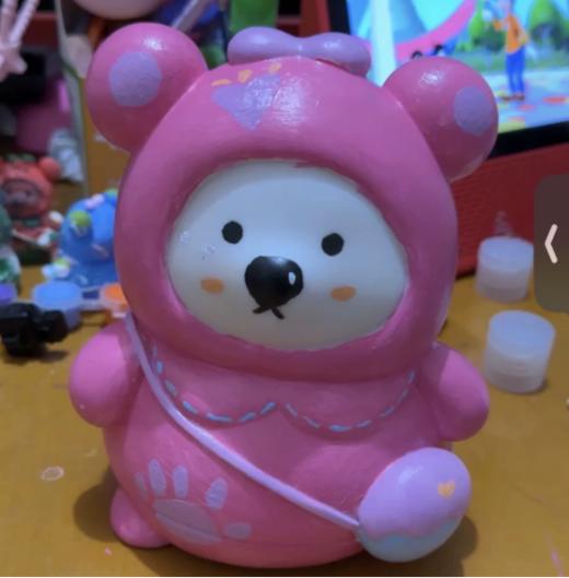 🌷【背包熊石膏娃娃50件套 】✅艺术涂鸦可以提高小宝贝的审美能力👊 ✅操作简单，💕动手动脑的同时又锻炼了耐心✨ 商品图6