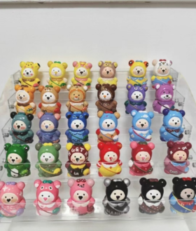 🌷【背包熊石膏娃娃50件套 】✅艺术涂鸦可以提高小宝贝的审美能力👊 ✅操作简单，💕动手动脑的同时又锻炼了耐心✨