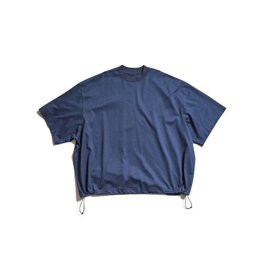 is-ness BALLOON SHORT SLEEVE T-SHIRT 廓形下摆抽绳圆领短袖T恤 商品图4