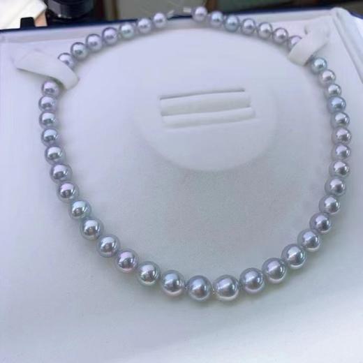 极光akoya真多麻珍珠项链 商品图3