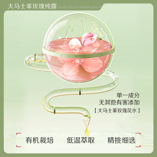 【微信会员专属】瑜然美玫瑰纯露爽肤水补水保湿滋润嫩肤舒缓湿敷水女官方旗舰店 商品图3