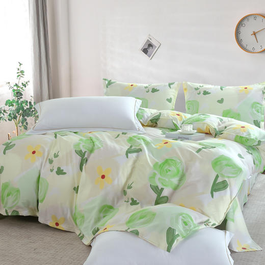 【紫韵家纺】紫韵 “锦簇”全棉斜纹四件套 ZY-TG1660 被套 200*230cm 商品图2