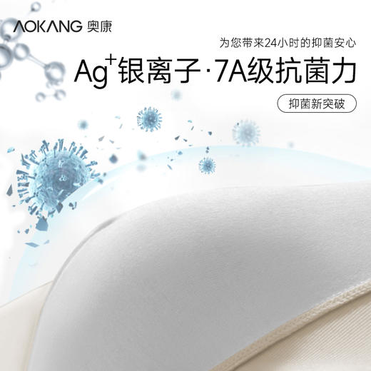 奥康AOKANG 银离子渐变腰带 情侣款内裤（5条装） 商品图3