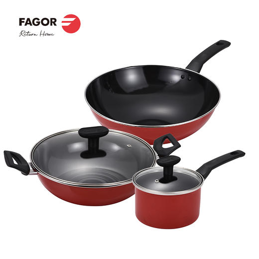 法格    红典系列套装珐琅锅三件套    FG-HHD03CHN 商品图1