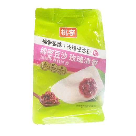 桃李玫瑰豆沙粽150g 商品图0