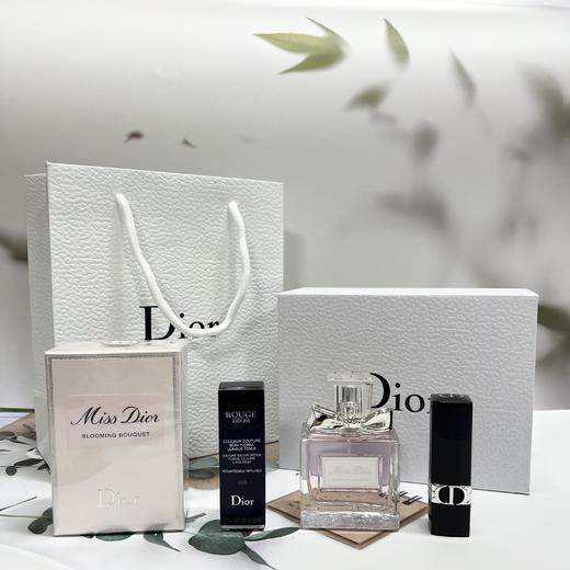 【品牌授权】迪奥花漾甜心淡香水50ML送（迪奥口红999哑光3.5g）带礼盒礼袋组合装 商品图0