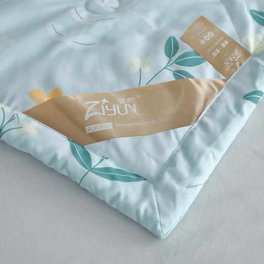 【紫韵家纺】紫韵 繁花椰碳蚕丝被 ZY-BM1688 200*230cm 商品图5