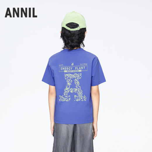 男童记忆棉凉感T短袖新款安奈儿童装实体店同款AB421762 商品图1