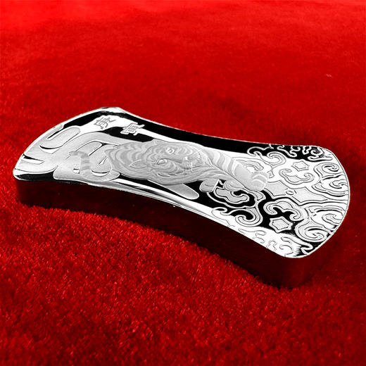 【中国金币】虎年银铤  沈阳造币铸造 带证书 商品图2