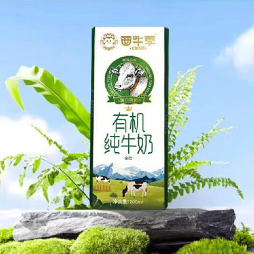 0593【国企严选，山海食材】西牛季 有机纯牛奶 商品图1
