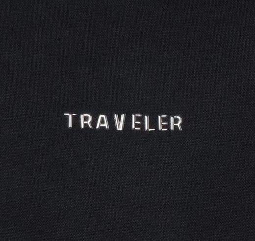 2326夏季新款金属字母拼接男士上衣时尚百搭圆领T恤简约宽松短袖 商品图3