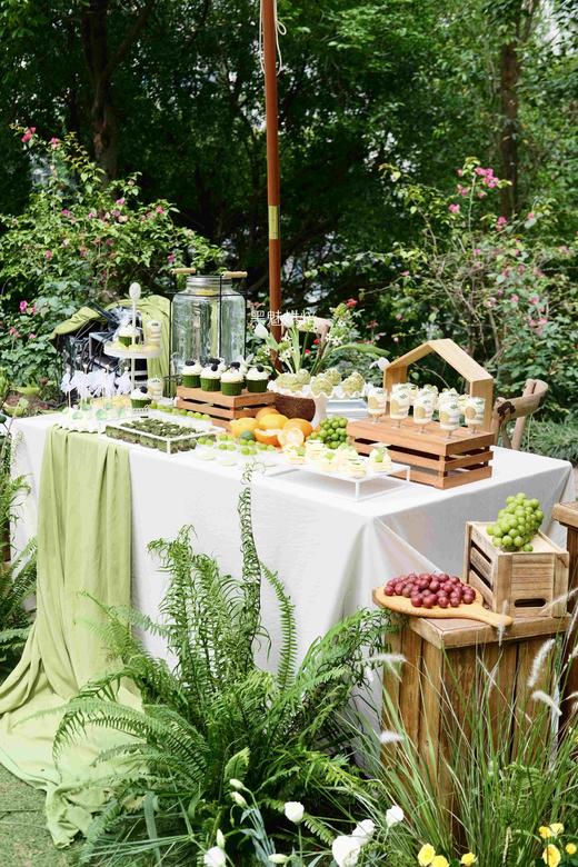 森系婚礼甜品台 商品图0