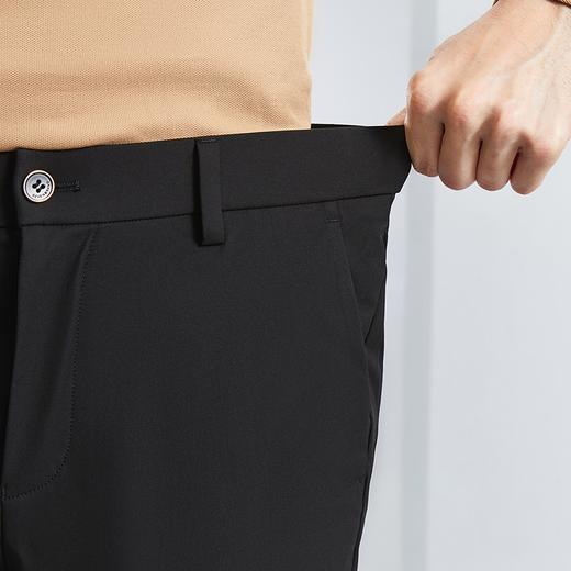 【智能调温】柒牌男装休闲裤男2024春季新款商务轻薄修身直筒长裤	126H70790 商品图2